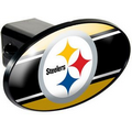 NFL Oval Hitch Cover: Pittsburgh Steelers
